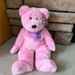 Pink Stuffed Bear